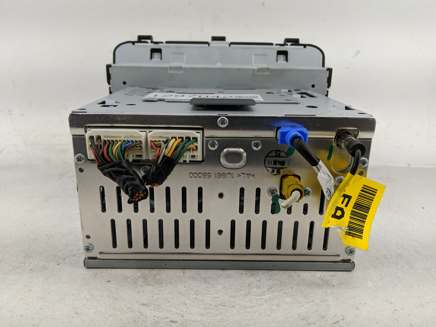 2014-2015 Kia Optima Radio AM FM Cd Player Receiver Replacement P/N:96160-2TAA1CA Fits Fits 2014 2015 OEM Used Auto Parts - 