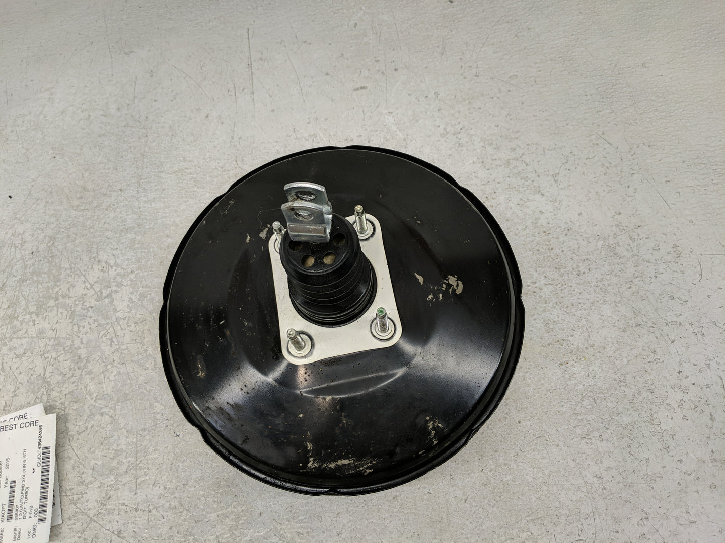 2011-2015 Kia Optima Power Brake Booster Oem - Oemusedautoparts1.com