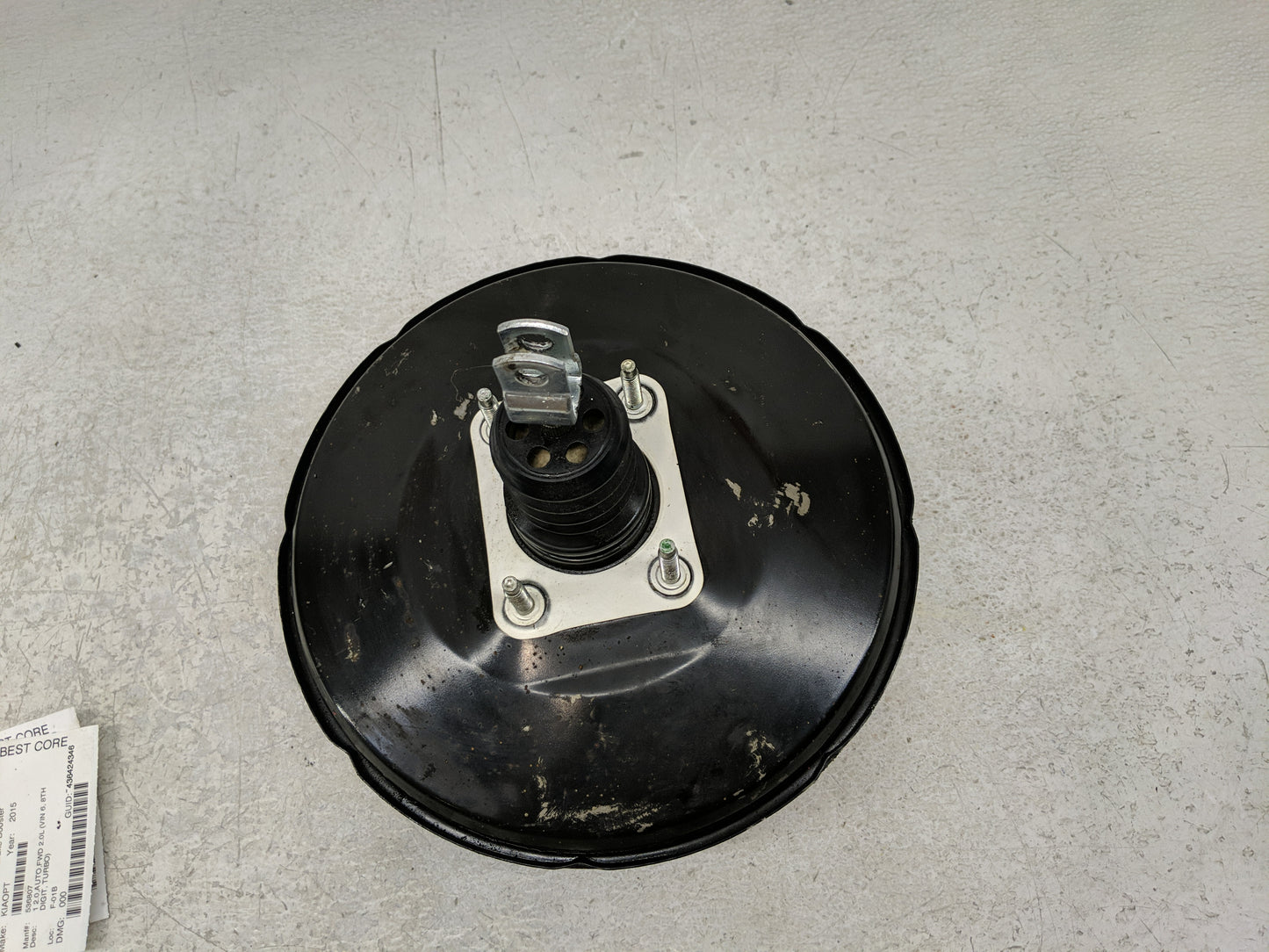 2011-2015 Kia Optima Power Brake Booster Oem - Oemusedautoparts1.com
