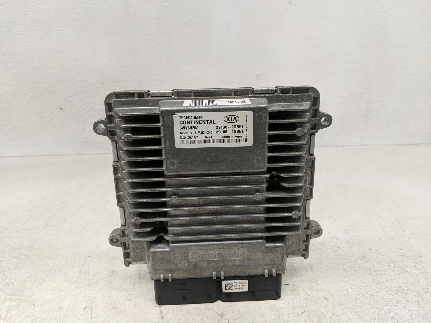 2014-2015 Kia Optima PCM Engine Control Computer ECU ECM PCU OEM P/N:39108-2GBJ1 39138-2GBJ1 Fits Fits 2014 2015 OEM Used Au
