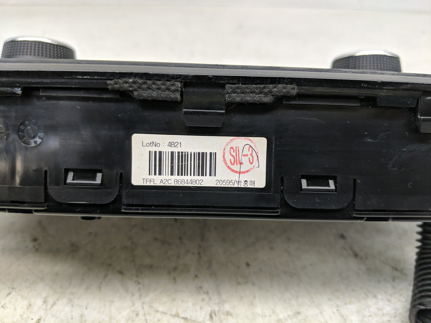 2014-2015 Kia Optima Climate Control Module Temperature AC/Heater Replacement P/N:86844802 Fits Fits 2014 2015 OEM Used Auto