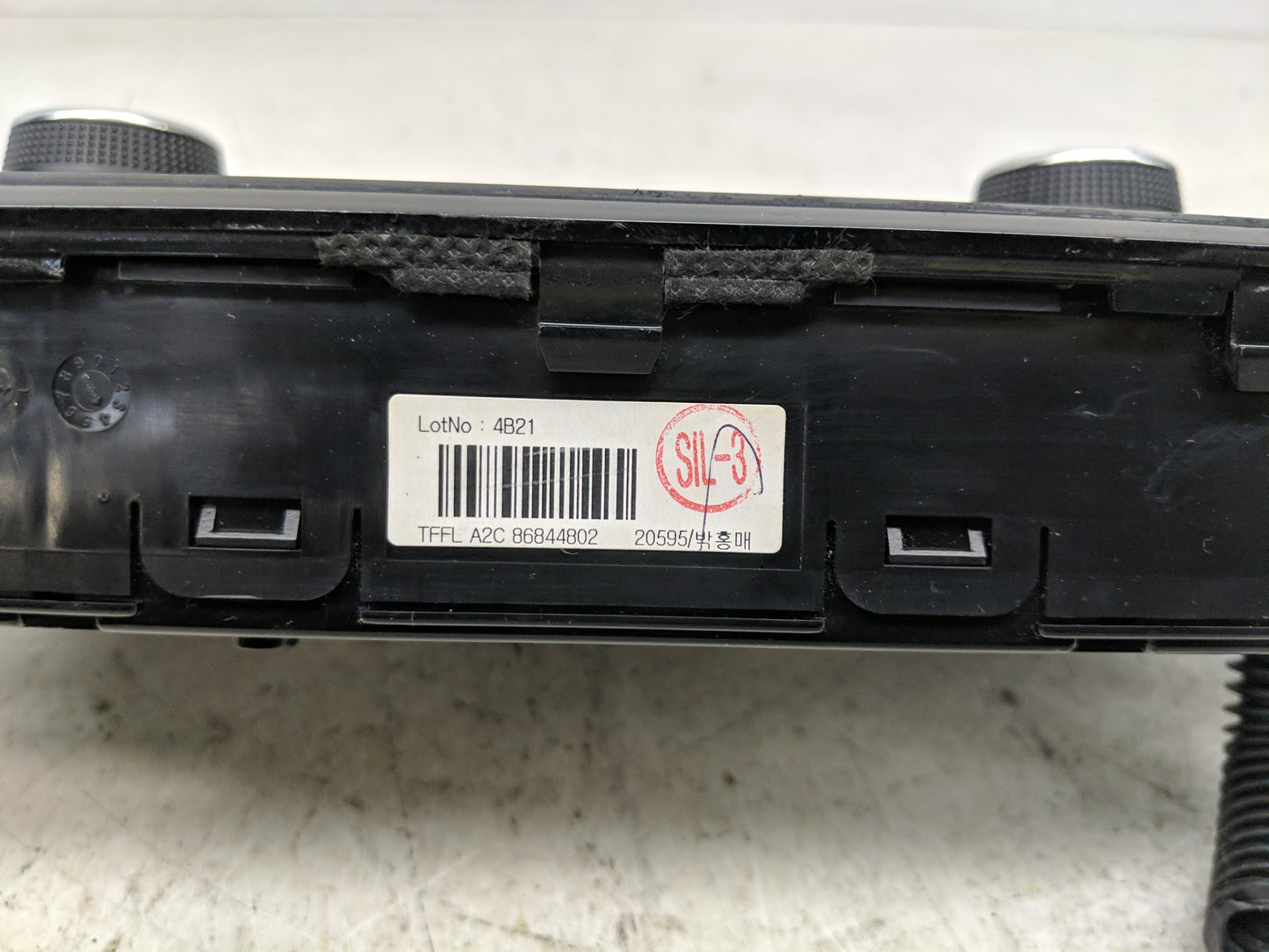 2014-2015 Kia Optima Climate Control Module Temperature AC/Heater Replacement P/N:86844802 Fits Fits 2014 2015 OEM Used Auto