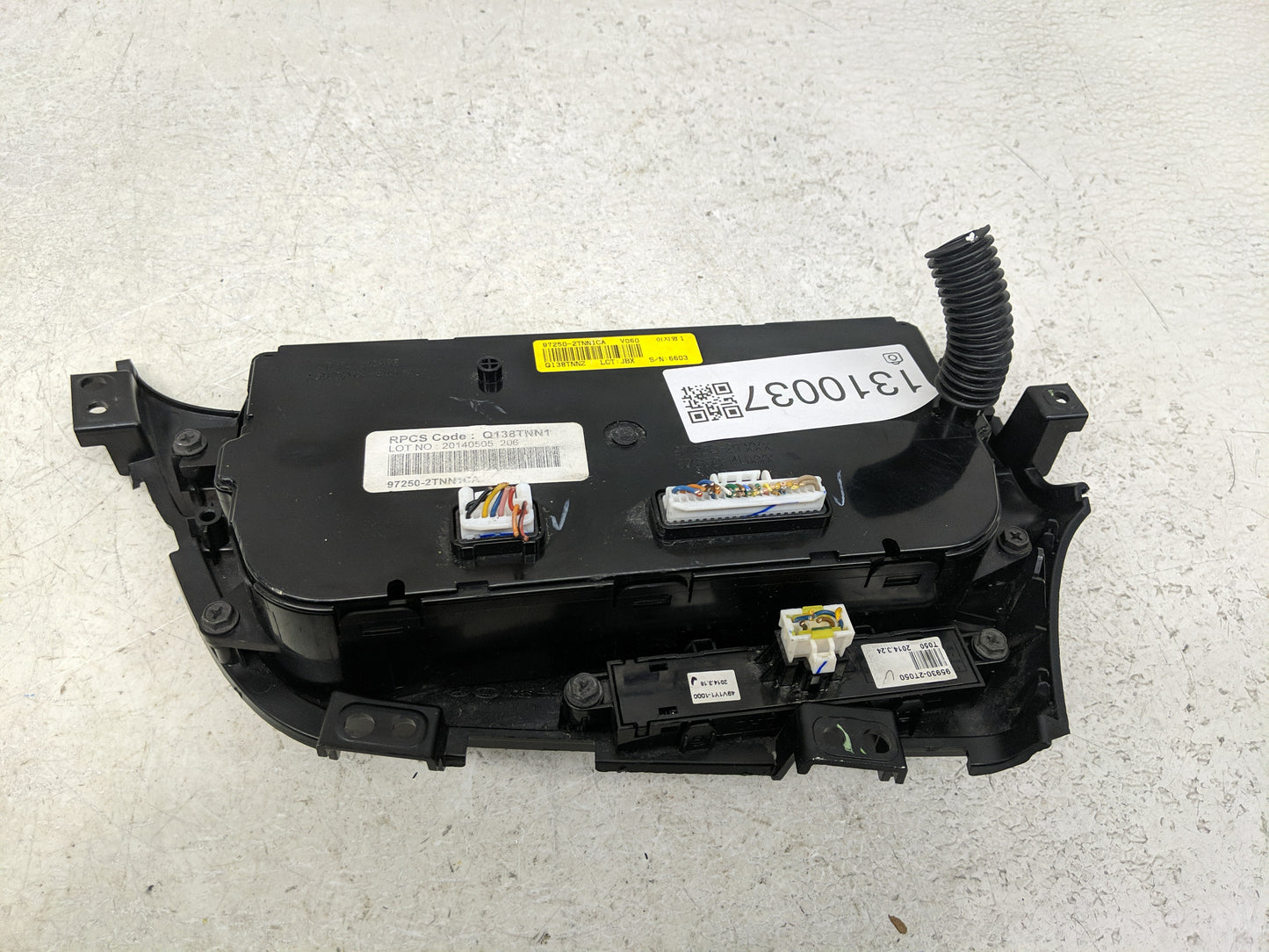 2014-2015 Kia Optima Climate Control Module Temperature AC/Heater Replacement P/N:86844802 Fits Fits 2014 2015 OEM Used Auto