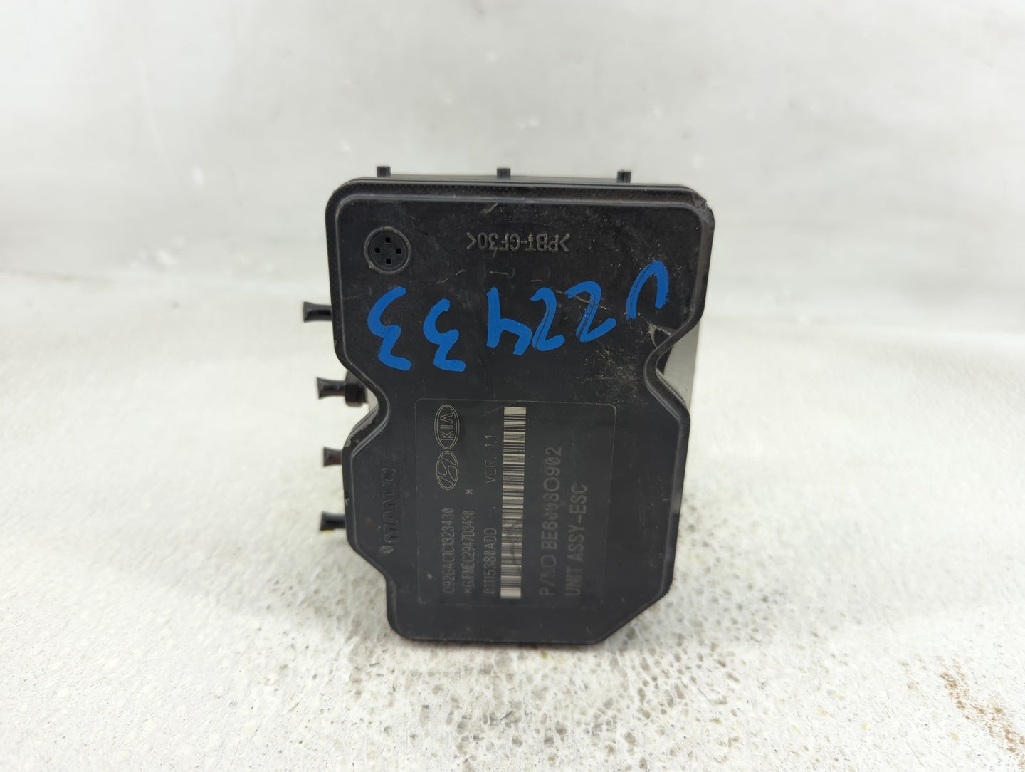 2014-2015 Kia Optima ABS Pump Control Module Replacement P/N:58920-2T870 BE60030902 Fits Fits 2014 2015 OEM Used Auto Parts 