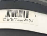 2014-2015 Kia Optima Instrument Cluster Speedometer Gauges P/N:94031-2T270 Fits Fits 2014 2015 OEM Used Auto Parts - Oemused