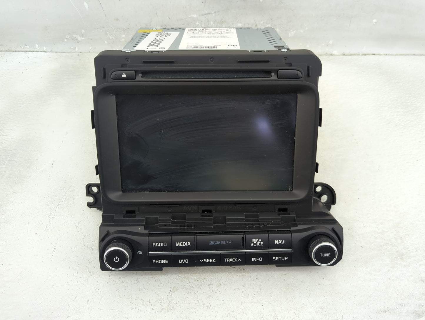 2014-2015 Kia Optima Radio AM FM Cd Player Receiver Replacement P/N:96560-4C102CA Fits Fits 2014 2015 OEM Used Auto Parts - 