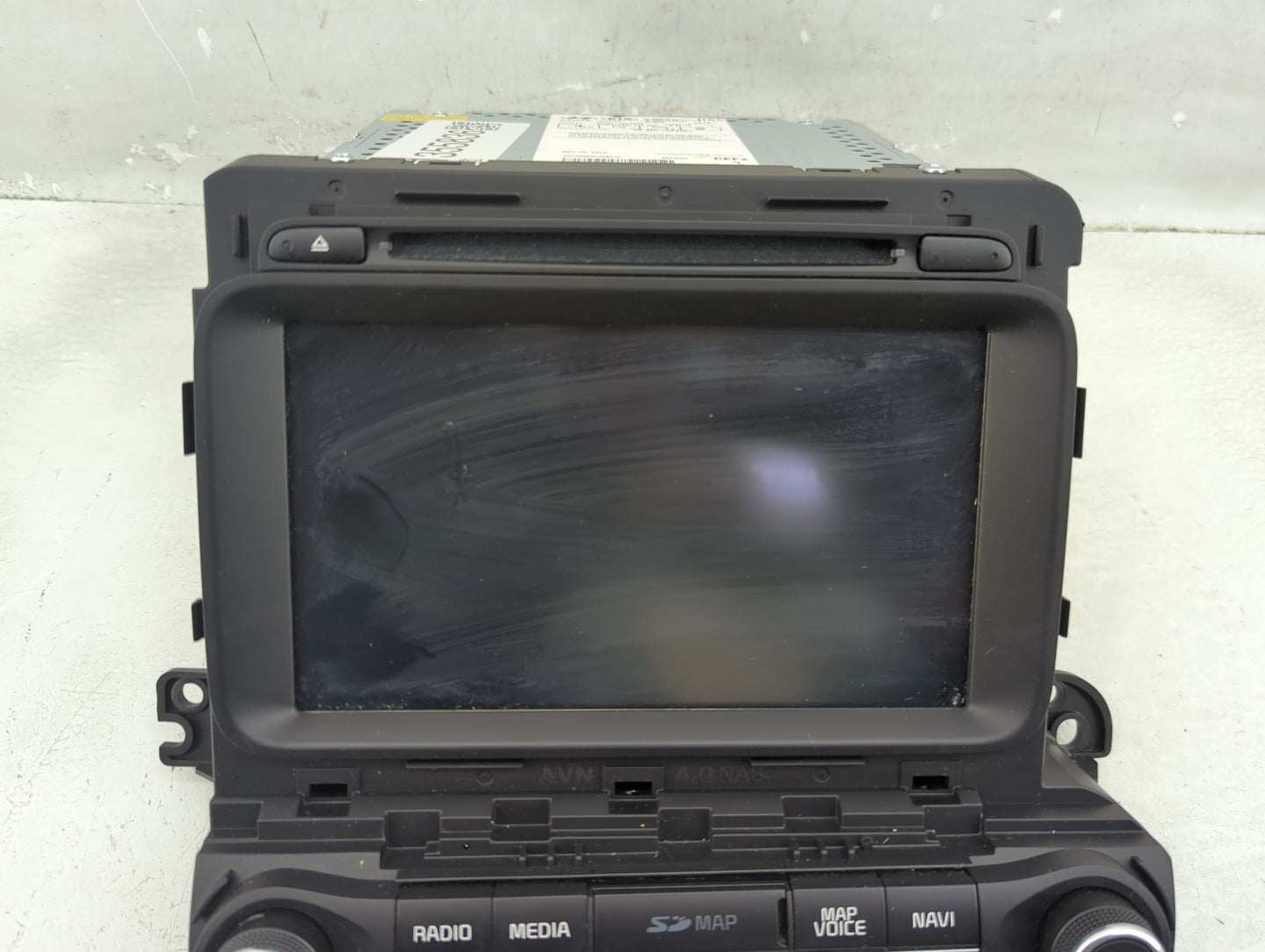 2014-2015 Kia Optima Radio AM FM Cd Player Receiver Replacement P/N:96560-4C102CA Fits Fits 2014 2015 OEM Used Auto Parts - 