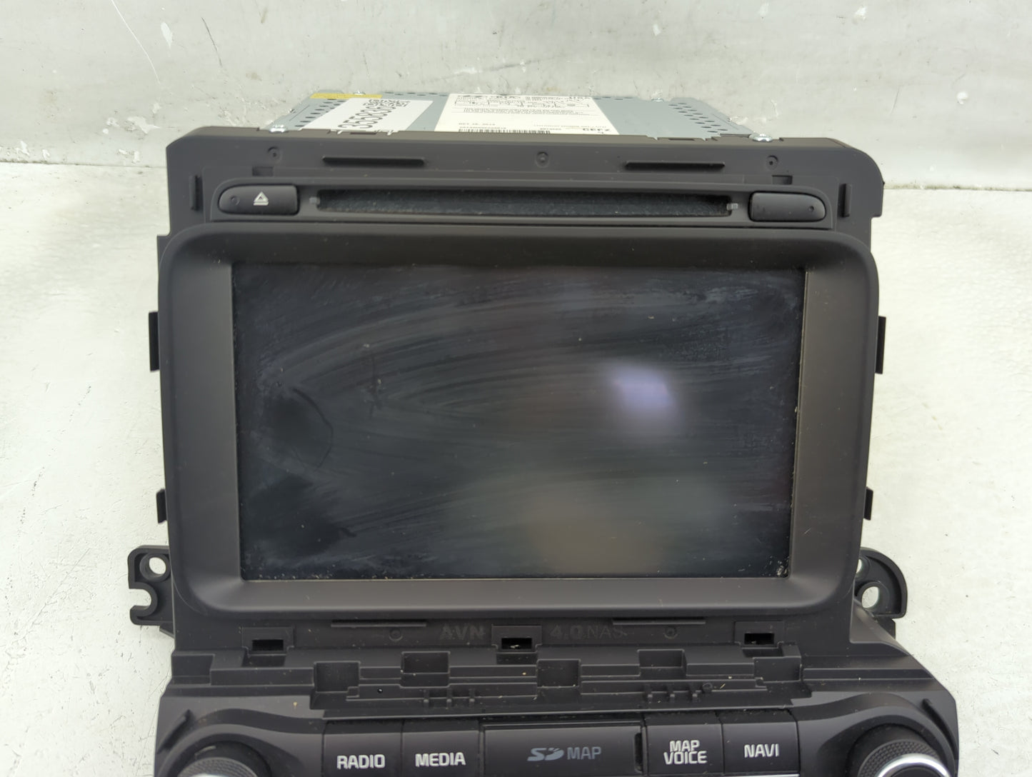 2014-2015 Kia Optima Radio AM FM Cd Player Receiver Replacement P/N:96560-4C102CA Fits Fits 2014 2015 OEM Used Auto Parts - 