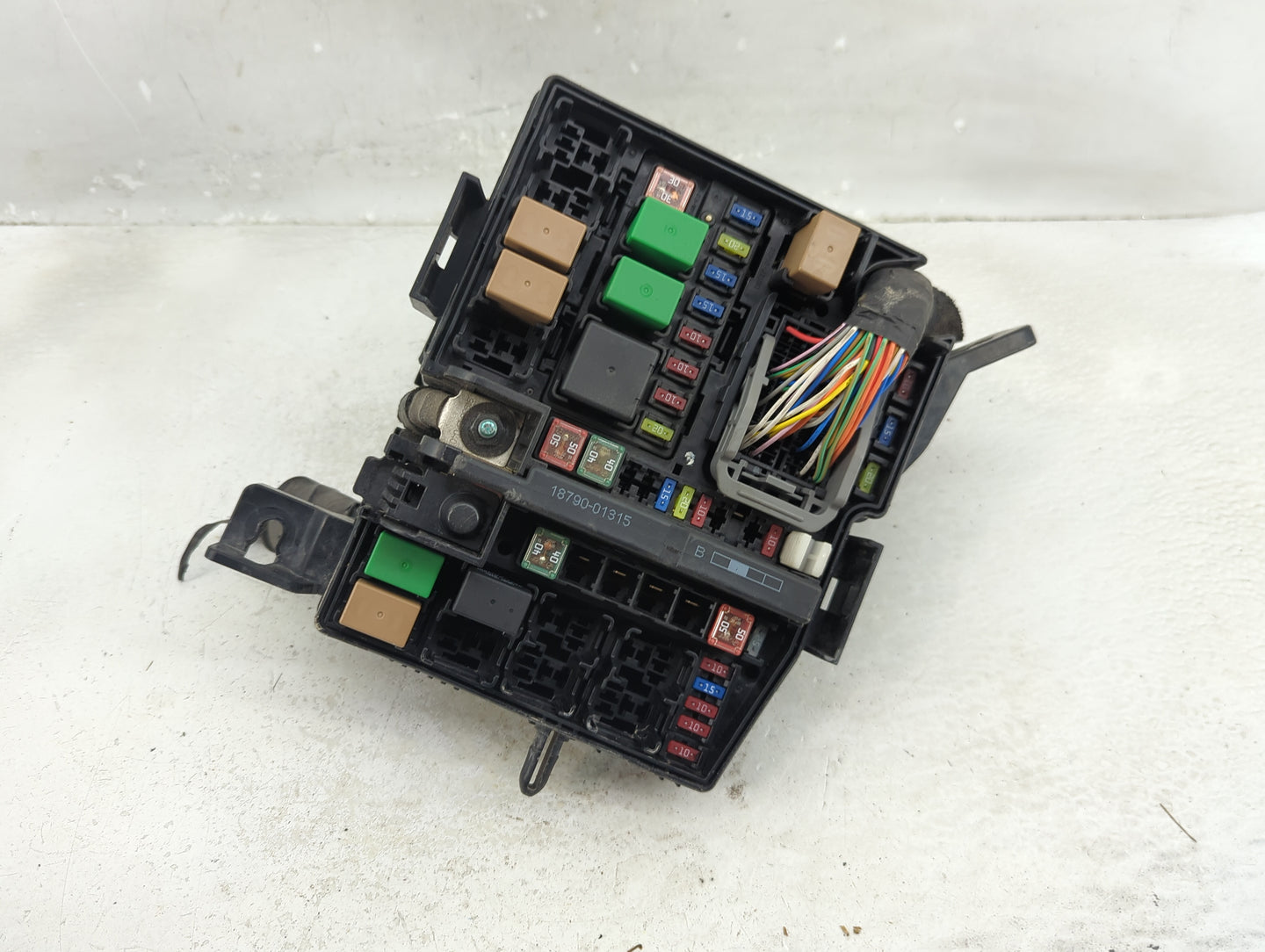 2014-2015 Kia Optima Fusebox Fuse Box Panel Relay Module P/N:91259-2T010-D7 91259-2T010 Fits Fits 2014 2015 OEM Used Auto Pa