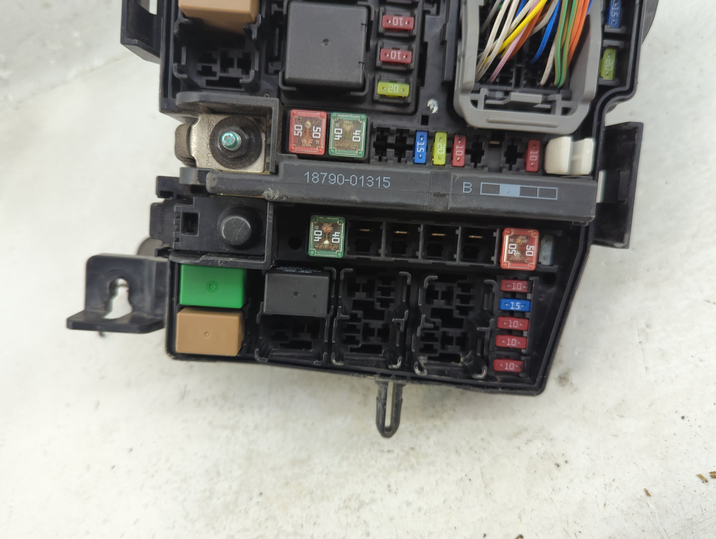 2014-2015 Kia Optima Fusebox Fuse Box Panel Relay Module P/N:91259-2T010-D7 91259-2T010 Fits Fits 2014 2015 OEM Used Auto Pa