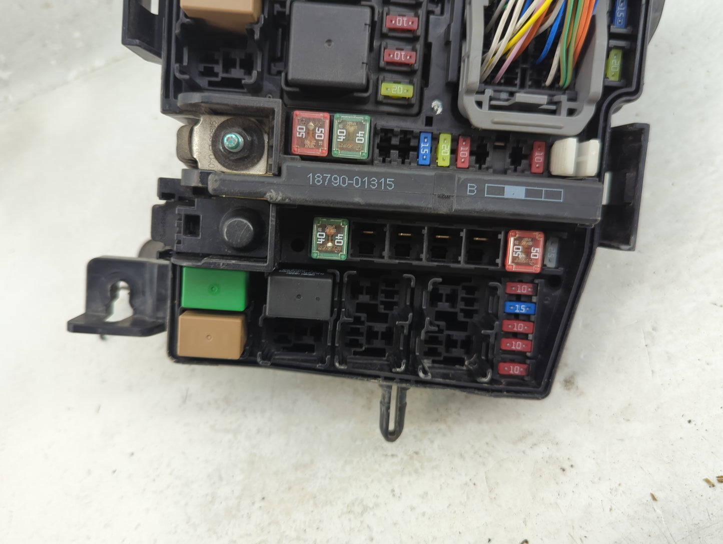2014-2015 Kia Optima Fusebox Fuse Box Panel Relay Module P/N:91259-2T010-D7 91259-2T010 Fits Fits 2014 2015 OEM Used Auto Pa