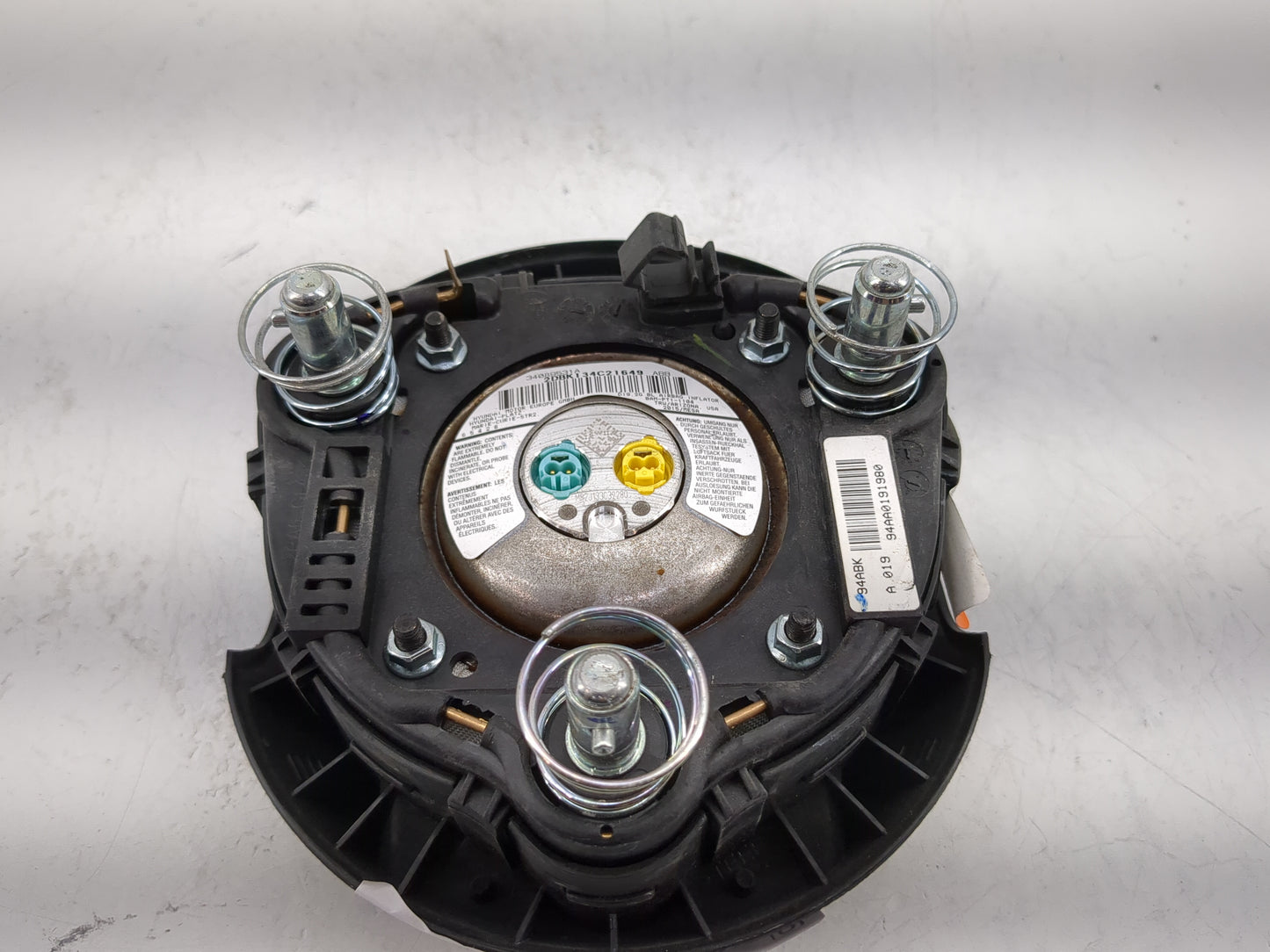 2014-2016 Kia Optima Air Bag Driver Left Steering Wheel Mounted P/N:PCBXZP812A Fits Fits 2014 2015 2016 OEM Used Auto Parts 
