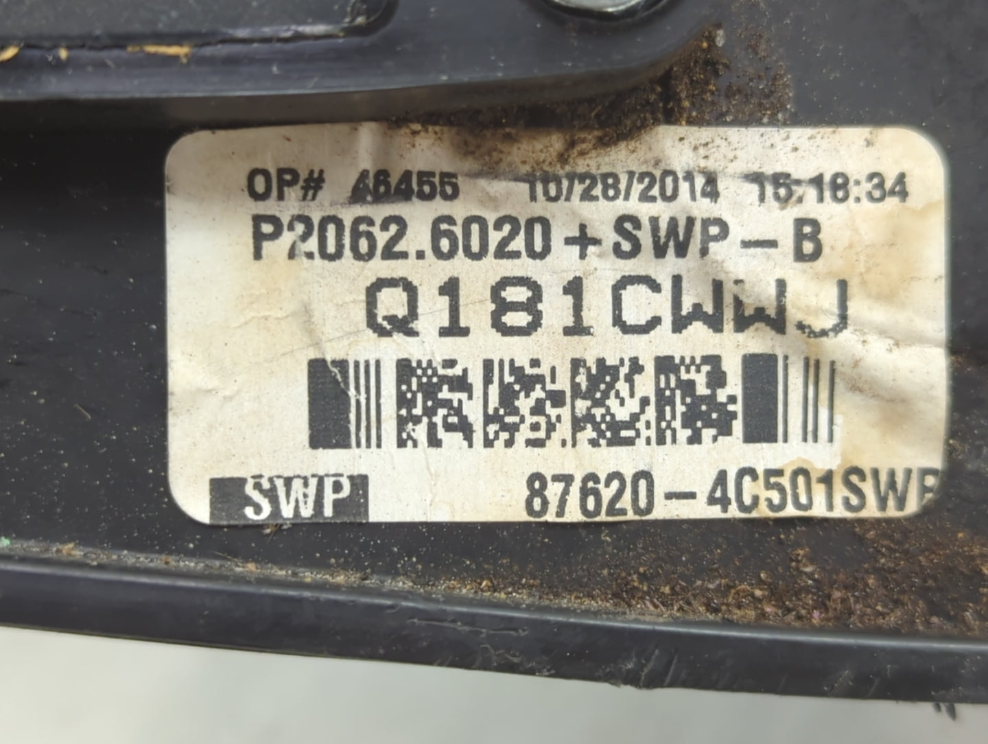 2014-2015 Kia Optima Passenger Side View Mirror - Right Door Mirror OEM Used - Oemusedautoparts1.com