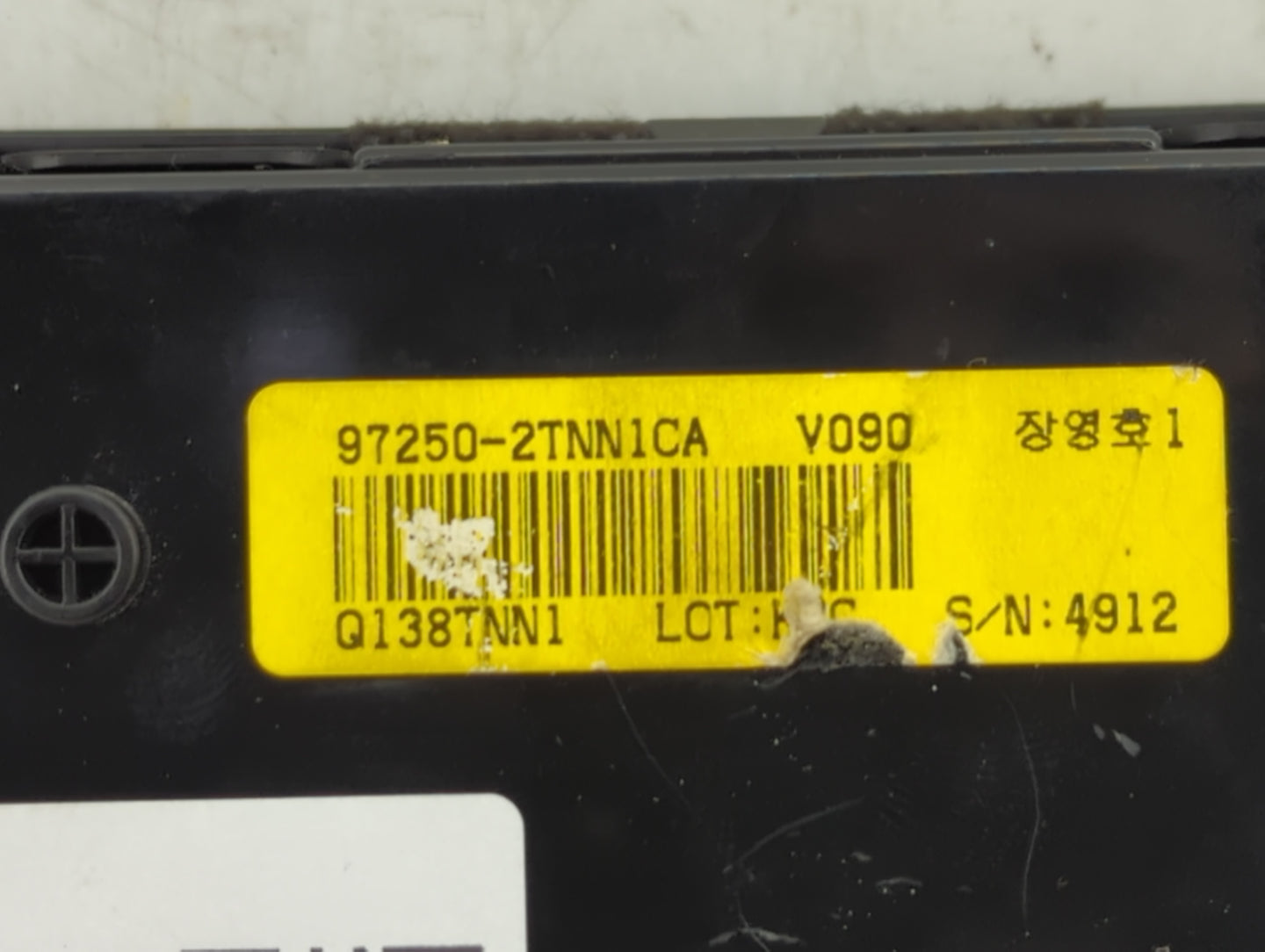 2014-2015 Kia Optima Climate Control Module Temperature AC/Heater Replacement P/N:97250-2TNN1CA Fits Fits 2014 2015 OEM Used