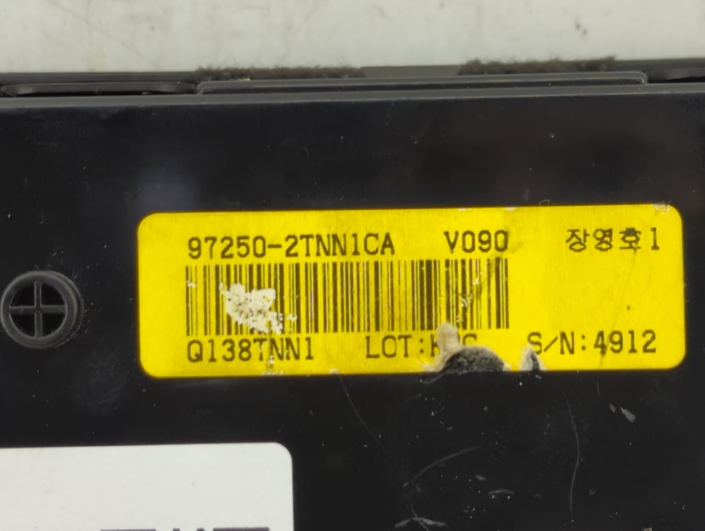 2014-2015 Kia Optima Climate Control Module Temperature AC/Heater Replacement P/N:97250-2TNN1CA Fits Fits 2014 2015 OEM Used