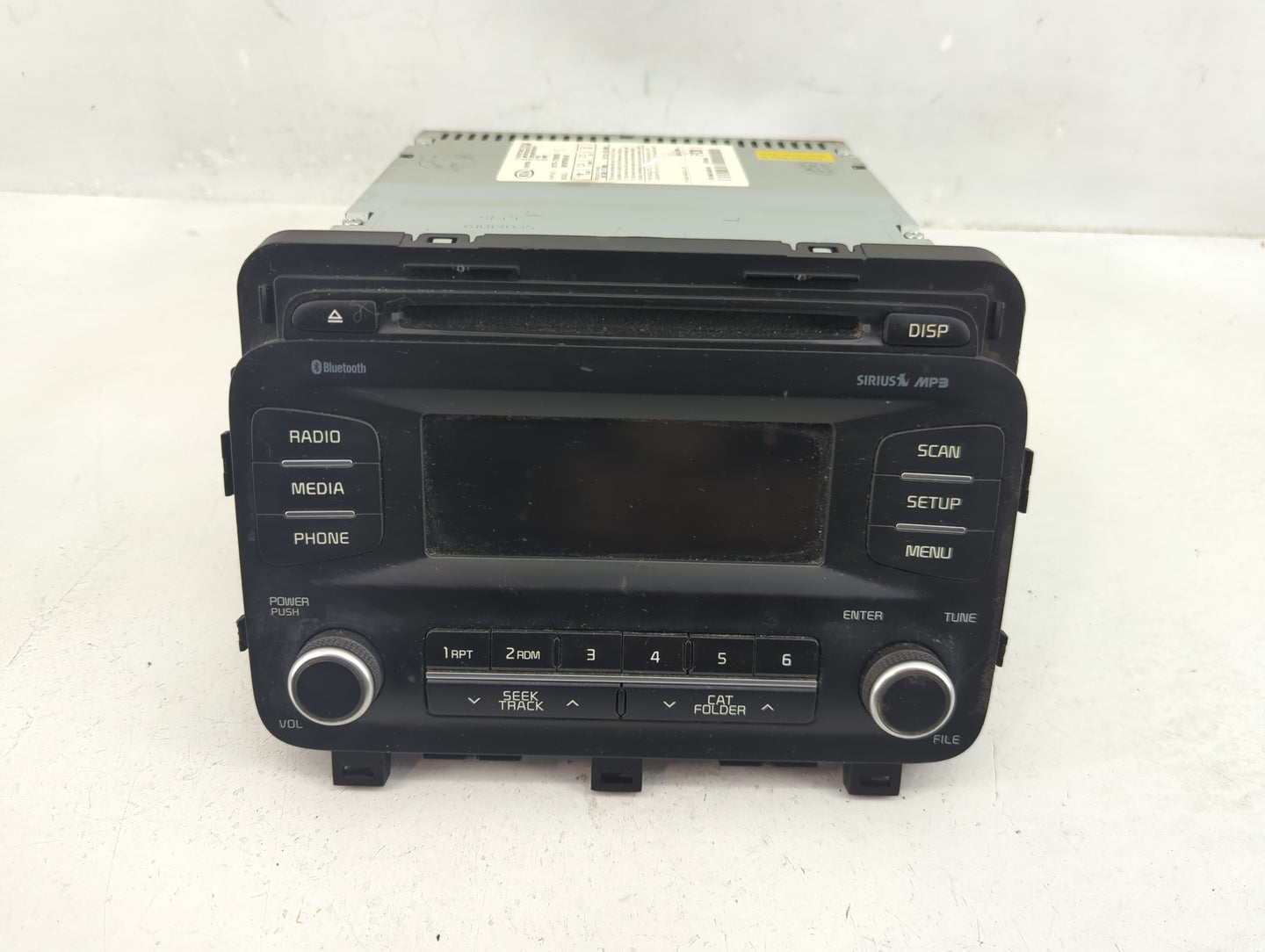 2014-2016 Kia Optima Radio AM FM Cd Player Receiver Replacement P/N:96170-2TBA0CA Fits Fits 2014 2015 2016 OEM Used Auto Par