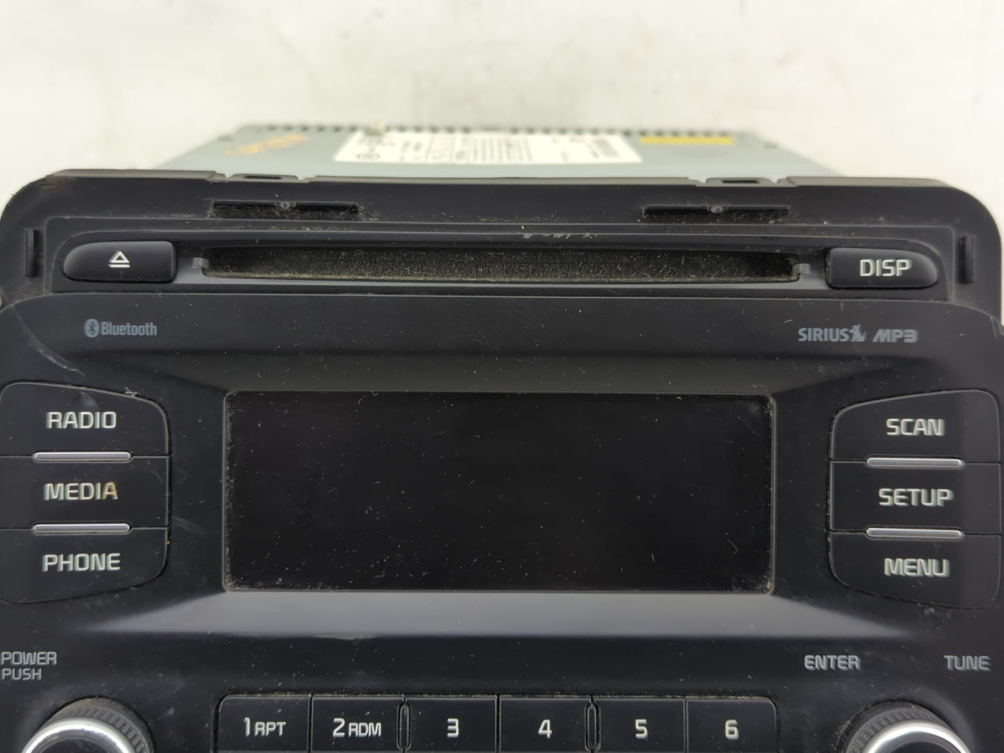 2014-2016 Kia Optima Radio AM FM Cd Player Receiver Replacement P/N:96170-2TBA0CA Fits Fits 2014 2015 2016 OEM Used Auto Par