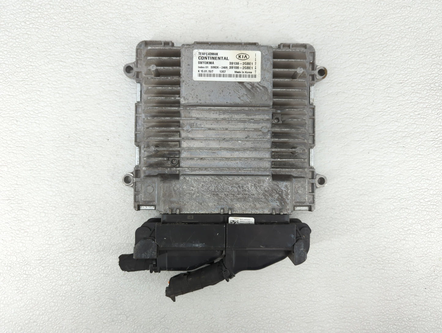 2014-2015 Kia Optima PCM Engine Control Computer ECU ECM PCU OEM P/N:39108-2GBE1 39138-2GBE1, 391082GBE1 Fits Fits 2014 2015