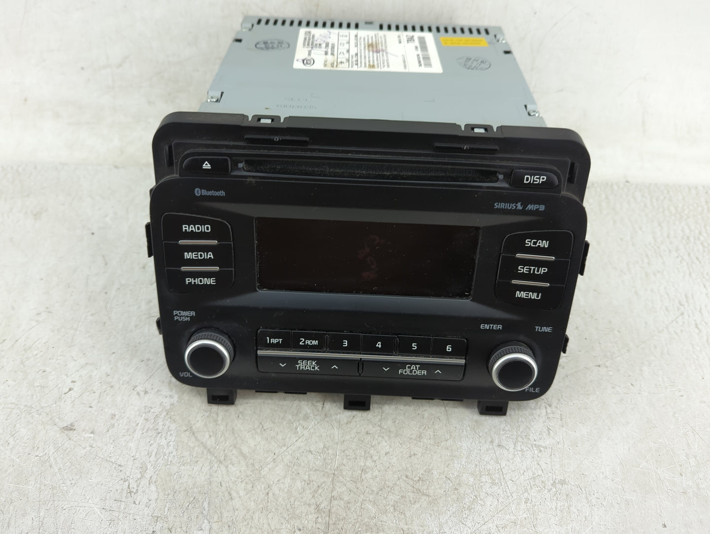 2014-2016 Kia Optima Radio AM FM Cd Player Receiver Replacement P/N:96170-2TBA0CA Fits Fits 2014 2015 2016 OEM Used Auto Par