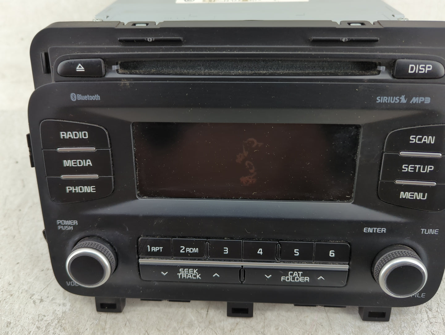 2014-2016 Kia Optima Radio AM FM Cd Player Receiver Replacement P/N:96170-2TBA0CA Fits Fits 2014 2015 2016 OEM Used Auto Par