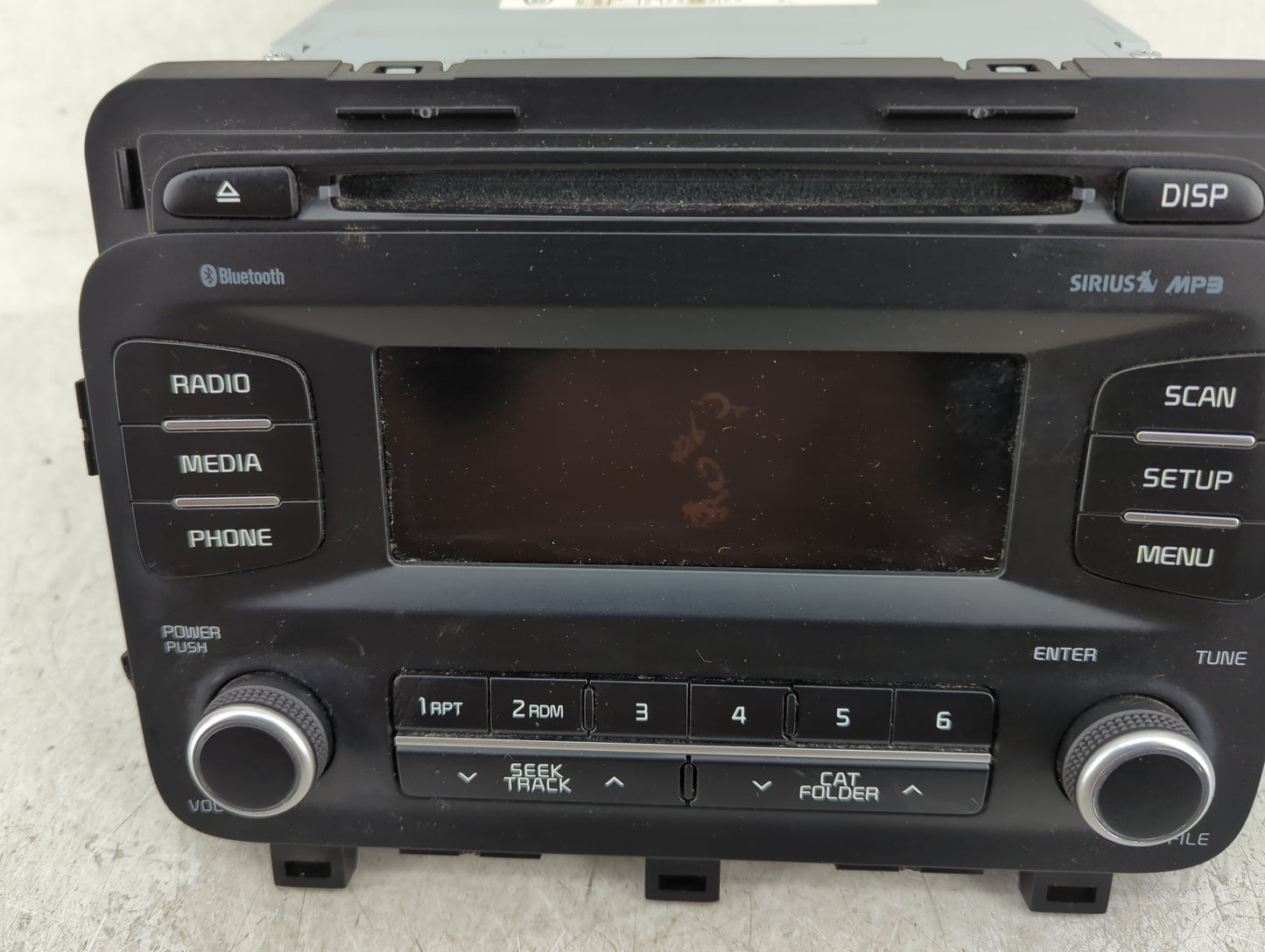 2014-2016 Kia Optima Radio AM FM Cd Player Receiver Replacement P/N:96170-2TBA0CA Fits Fits 2014 2015 2016 OEM Used Auto Par