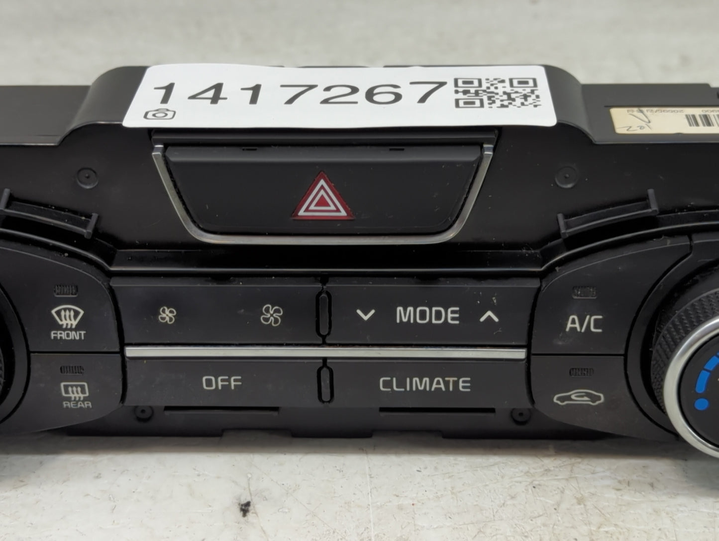 2014-2015 Kia Optima Climate Control Module Temperature AC/Heater Replacement P/N:97250-2TQN0CA Fits Fits 2014 2015 OEM Used
