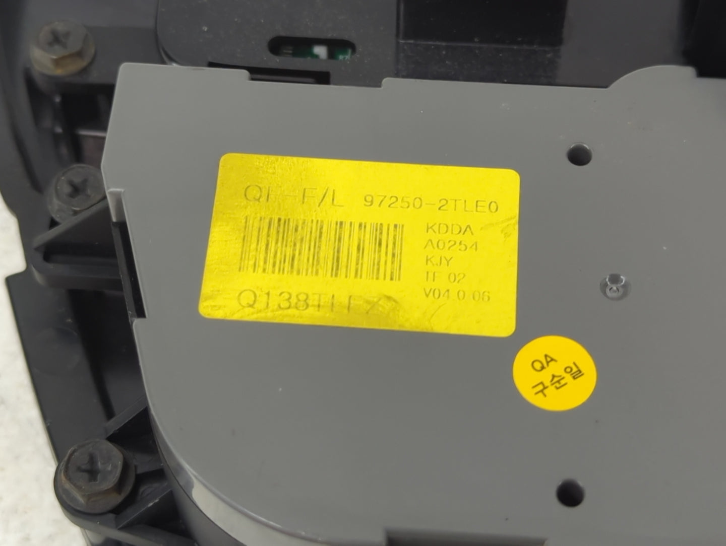 2014-2015 Kia Optima Climate Control Module Temperature AC/Heater Replacement P/N:97250-2TLE0 Fits Fits 2014 2015 OEM Used A