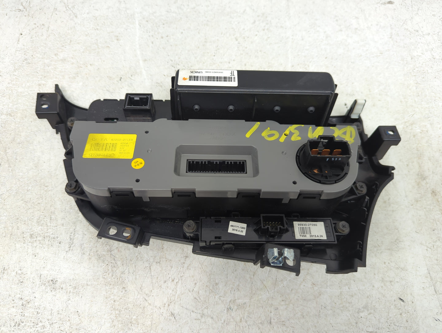 2014-2015 Kia Optima Climate Control Module Temperature AC/Heater Replacement P/N:97250-2TLE0 Fits Fits 2014 2015 OEM Used A