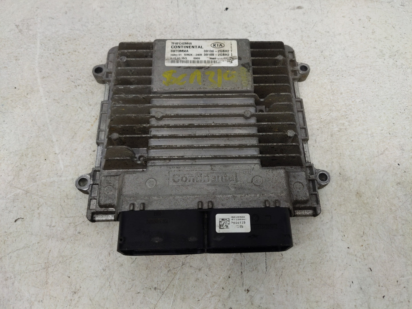 2014-2015 Kia Optima PCM Engine Control Computer ECU ECM PCU OEM P/N:39108-2GBH2 39138-2GBH2 Fits Fits 2014 2015 OEM Used Au