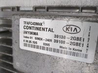 2014-2015 Kia Optima PCM Engine Control Computer ECU ECM PCU OEM P/N:391082GBE1 Fits Fits 2014 2015 OEM Used Auto Parts - Oe