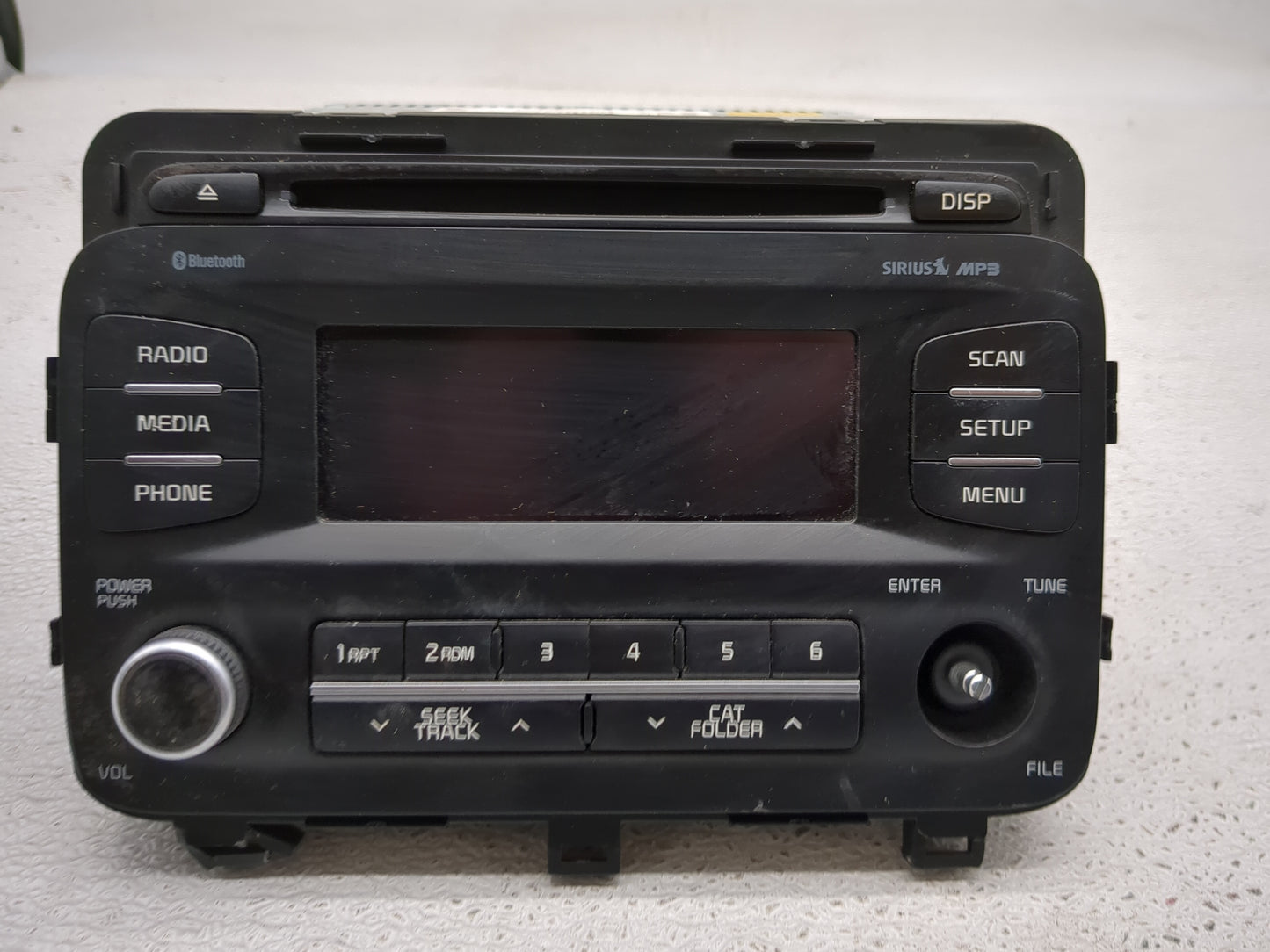 2014-2016 Kia Optima Radio AM FM Cd Player Receiver Replacement P/N:96170-2TBA0CA Fits Fits 2014 2015 2016 OEM Used Auto Par
