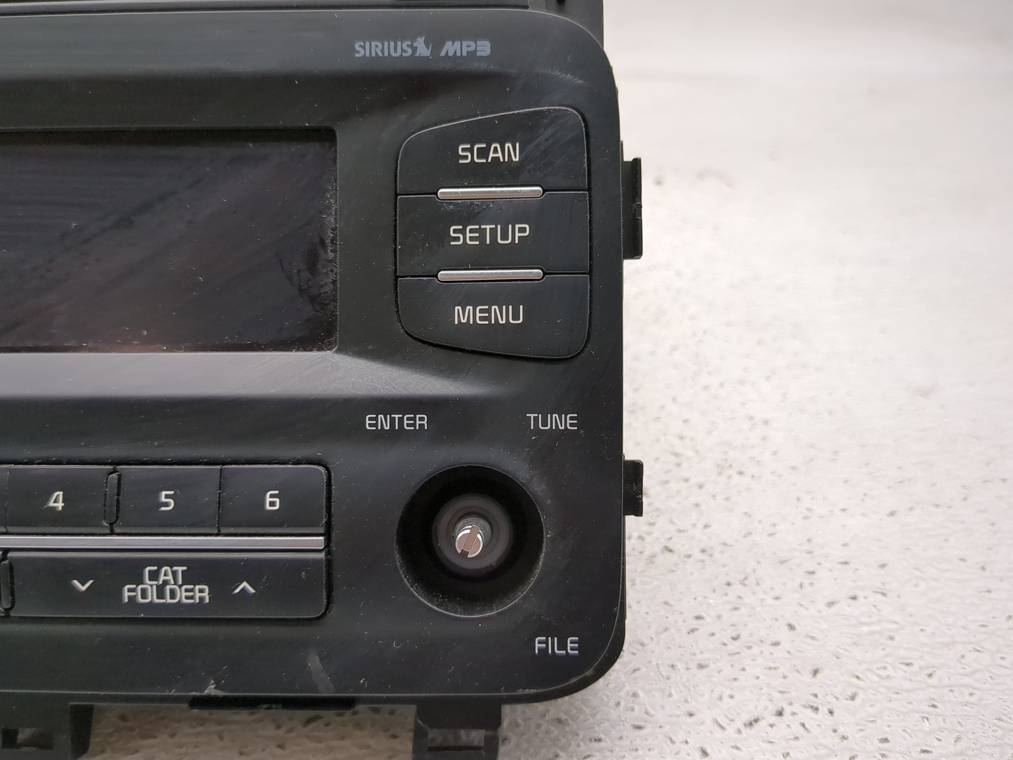 2014-2016 Kia Optima Radio AM FM Cd Player Receiver Replacement P/N:96170-2TBA0CA Fits Fits 2014 2015 2016 OEM Used Auto Par
