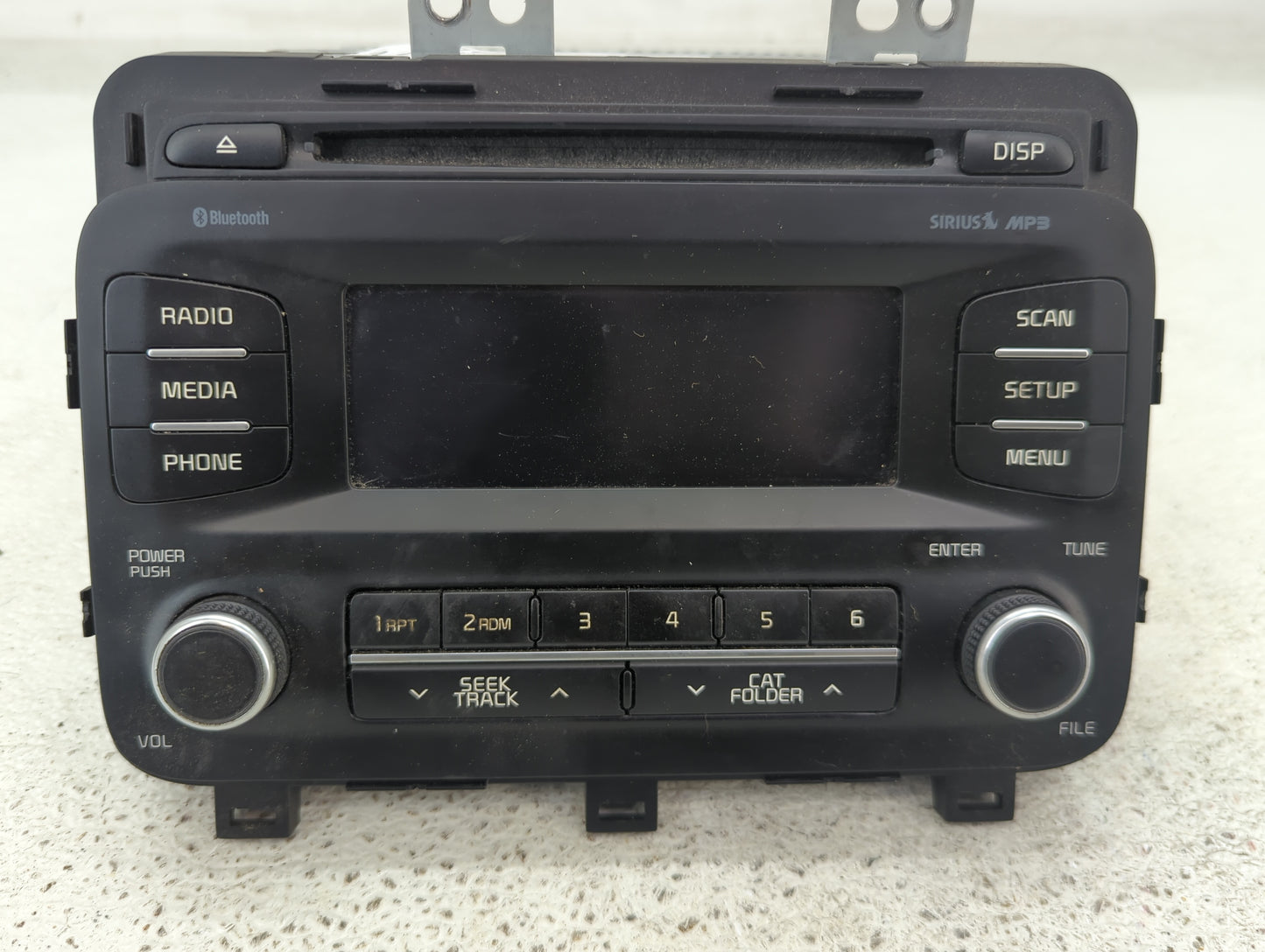 2014-2016 Kia Optima Radio AM FM Cd Player Receiver Replacement P/N:96170-2TBA0CA Fits Fits 2014 2015 2016 OEM Used Auto Par