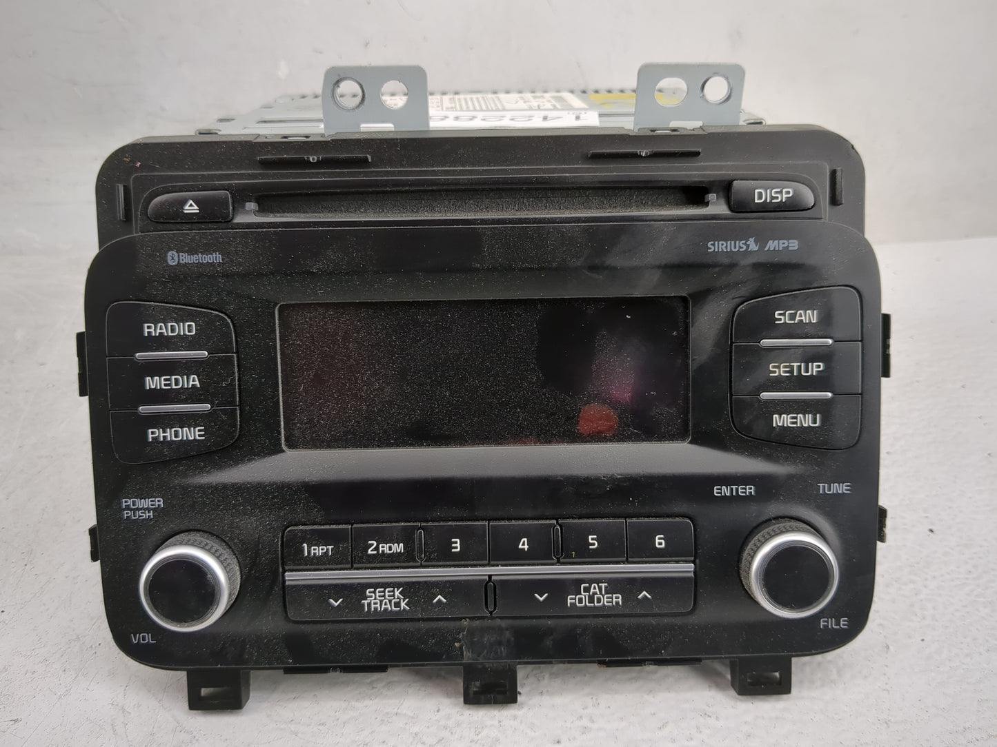 2014-2016 Kia Optima Radio AM FM Cd Player Receiver Replacement P/N:96170-2TBA0CA Fits Fits 2014 2015 2016 OEM Used Auto Par
