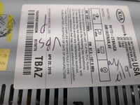 2014-2016 Kia Optima Radio AM FM Cd Player Receiver Replacement P/N:96170-2TBA0CA Fits Fits 2014 2015 2016 OEM Used Auto Par