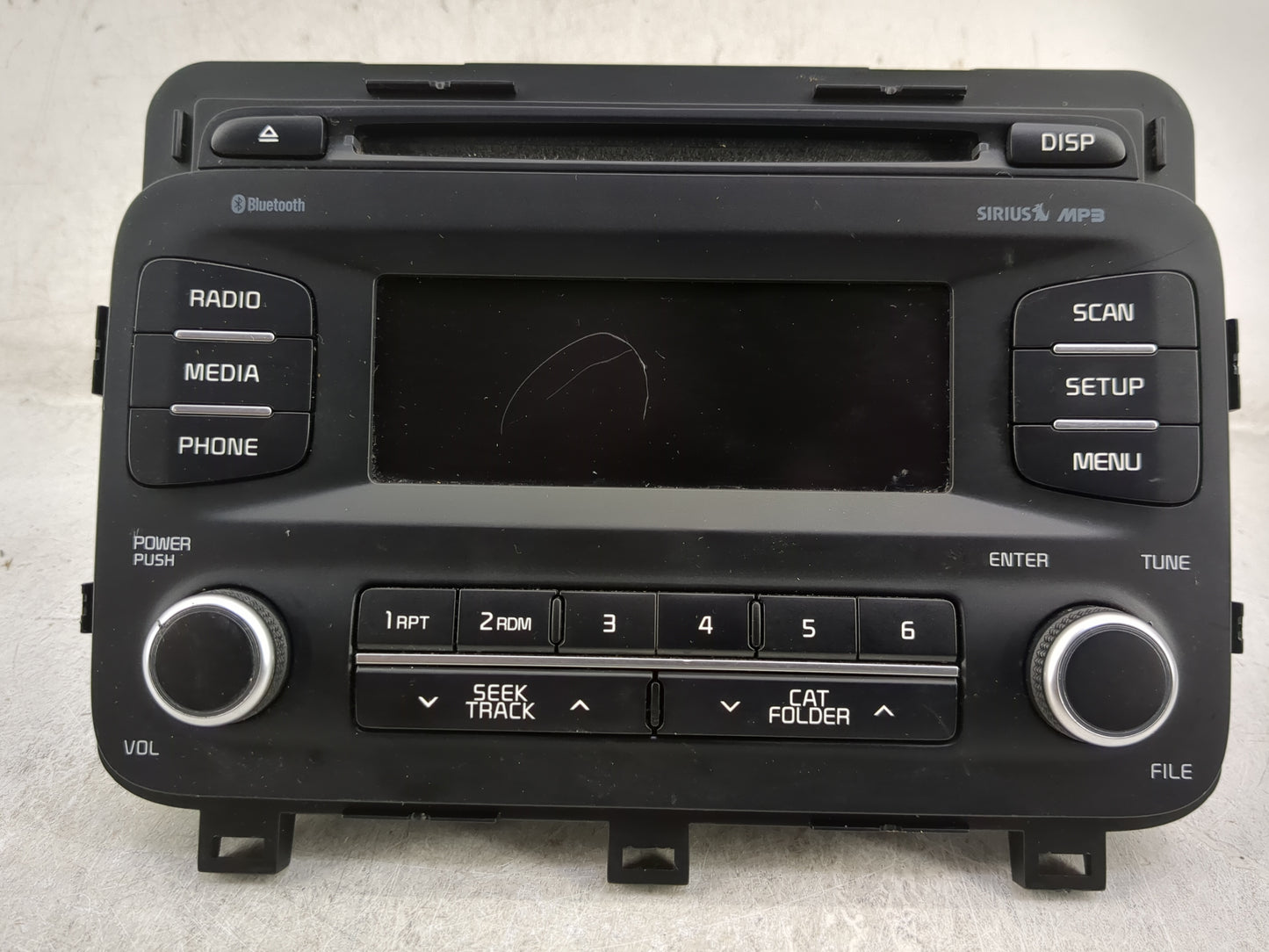 2014-2016 Kia Optima Radio AM FM Cd Player Receiver Replacement P/N:96170-2TBA0CA AM1A0TKAN.8V Fits Fits 2014 2015 2016 OEM 