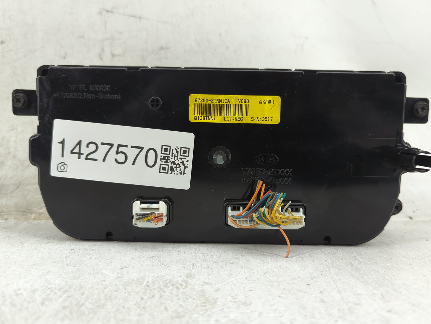 2014-2015 Kia Optima Climate Control Module Temperature AC/Heater Replacement P/N:97259-2TXXX Q138TNN1 Fits Fits 2014 2015 O