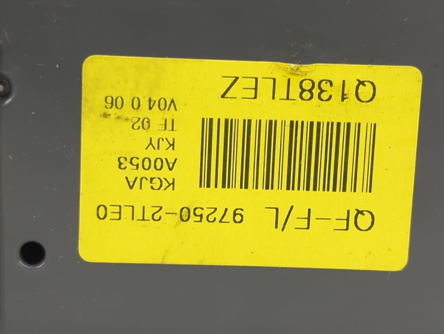 2014-2015 Kia Optima Climate Control Module Temperature AC/Heater Replacement P/N:97250-2TLE0 Fits Fits 2014 2015 OEM Used A