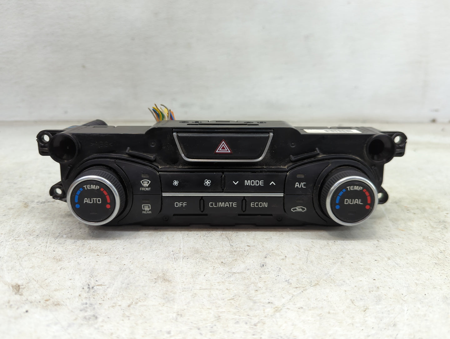 2014-2015 Kia Optima Climate Control Module Temperature AC/Heater Replacement P/N:972504UCF0 Fits Fits 2014 2015 OEM Used Au