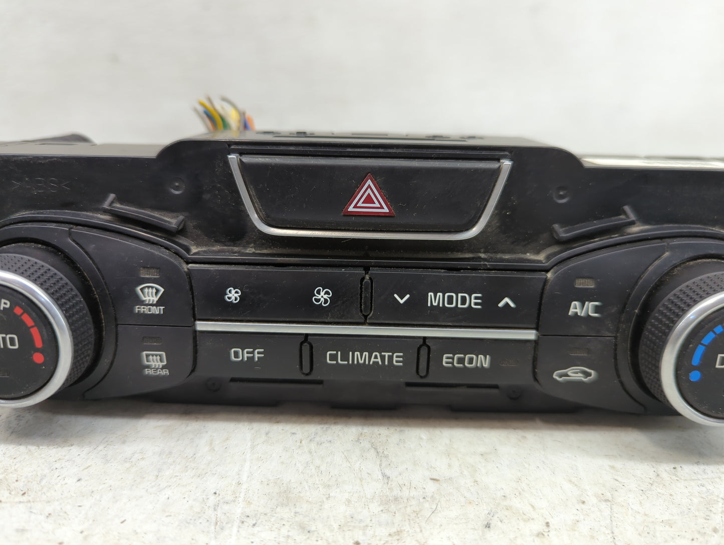 2014-2015 Kia Optima Climate Control Module Temperature AC/Heater Replacement P/N:972504UCF0 Fits Fits 2014 2015 OEM Used Au
