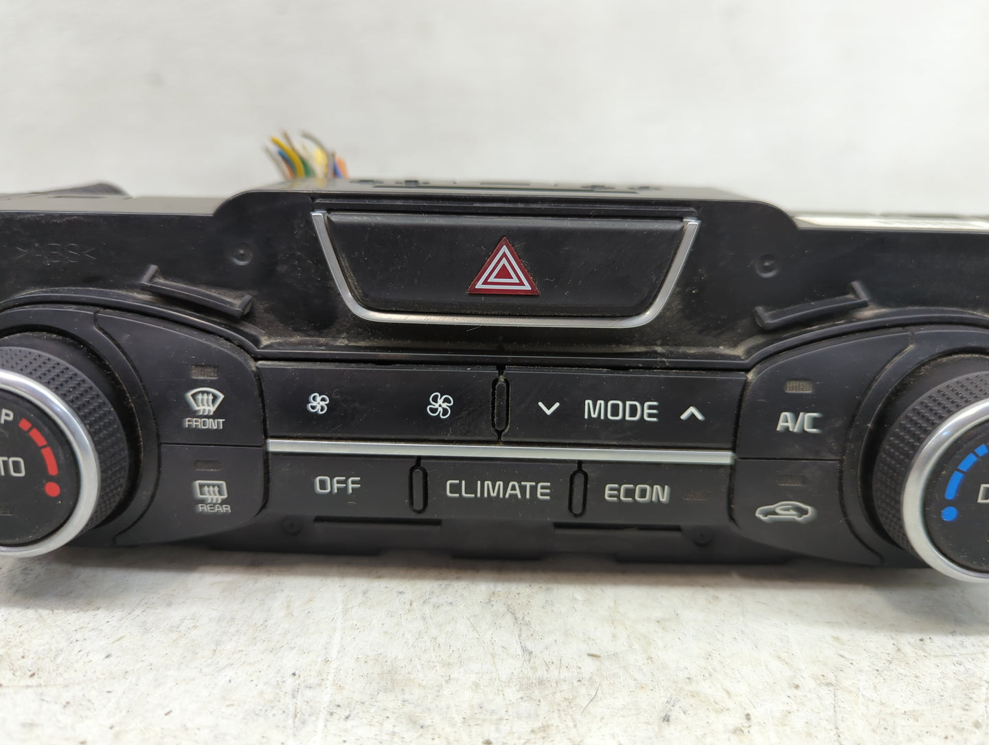 2014-2015 Kia Optima Climate Control Module Temperature AC/Heater Replacement P/N:972504UCF0 Fits Fits 2014 2015 OEM Used Au