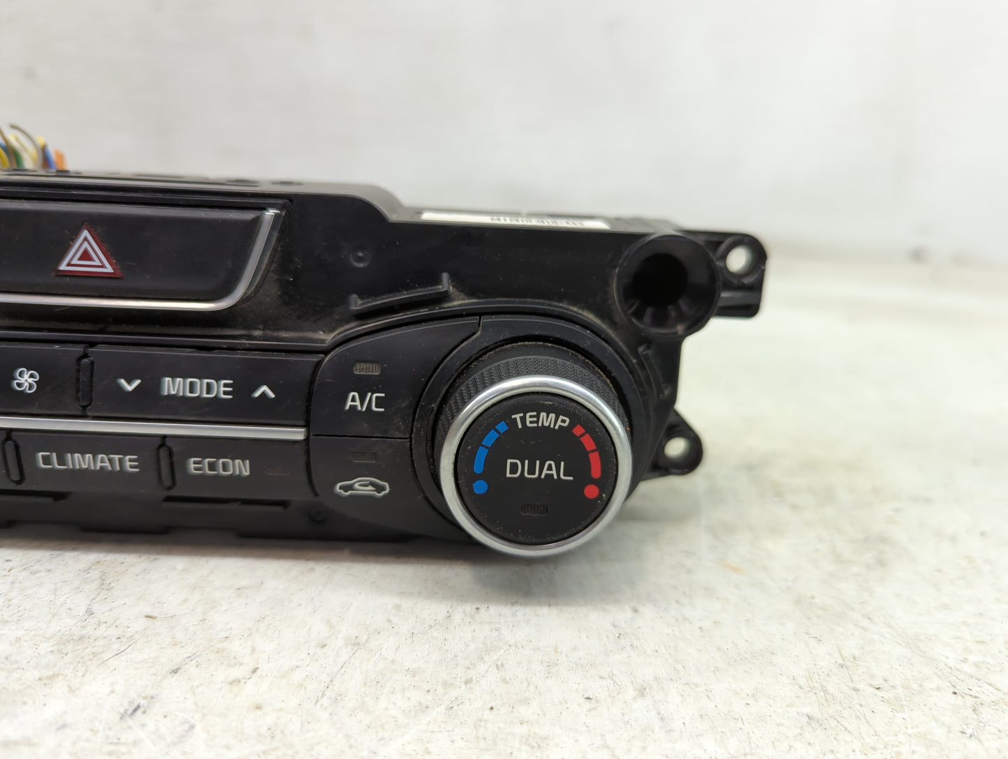2014-2015 Kia Optima Climate Control Module Temperature AC/Heater Replacement P/N:972504UCF0 Fits Fits 2014 2015 OEM Used Au