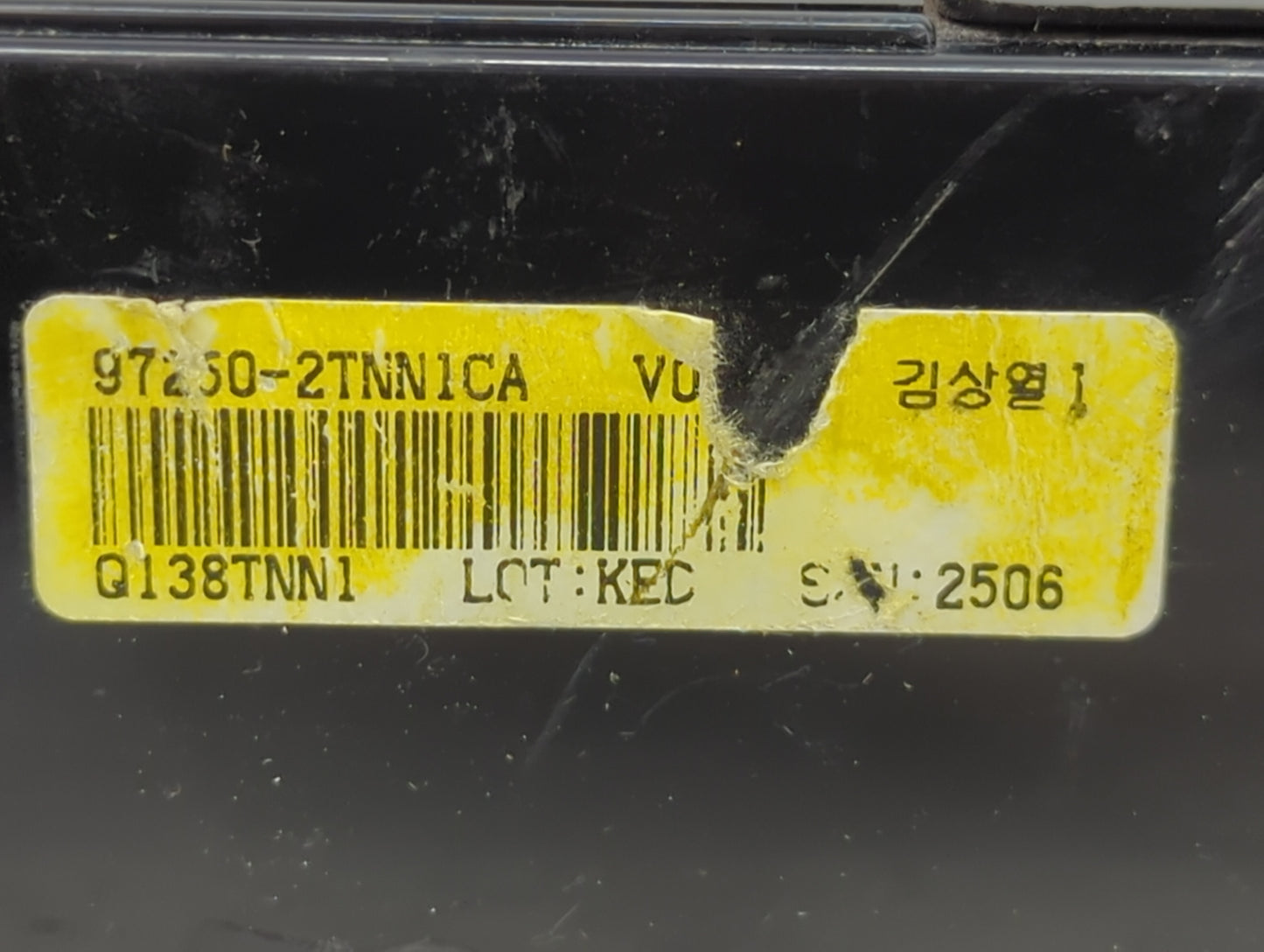 2014-2015 Kia Optima Climate Control Module Temperature AC/Heater Replacement P/N:97250-2TNN1CA Fits Fits 2014 2015 OEM Used