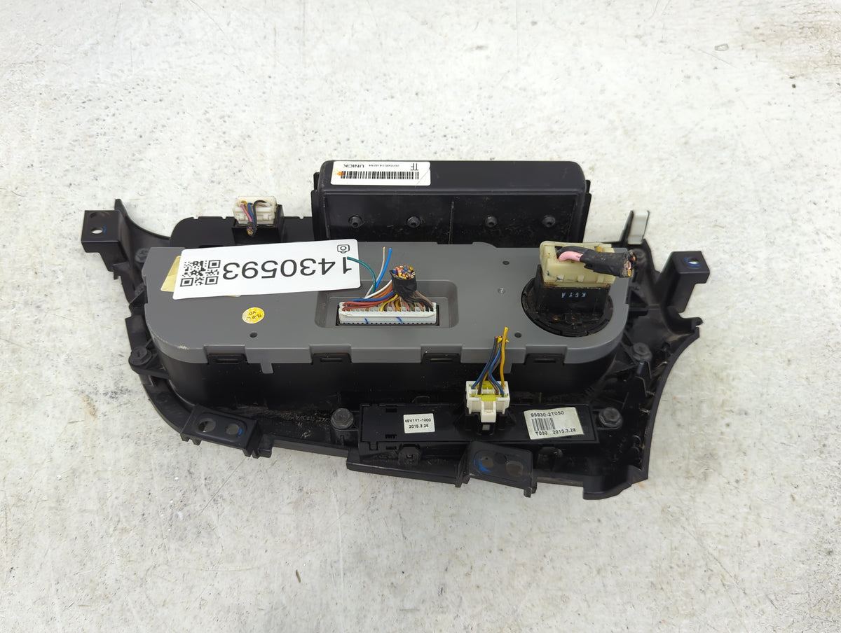 2015 Kia Optima Climate Control Module Temperature AC/Heater Replacement P/N:95930-2T050 Fits OEM Used Auto Parts - Oemuseda