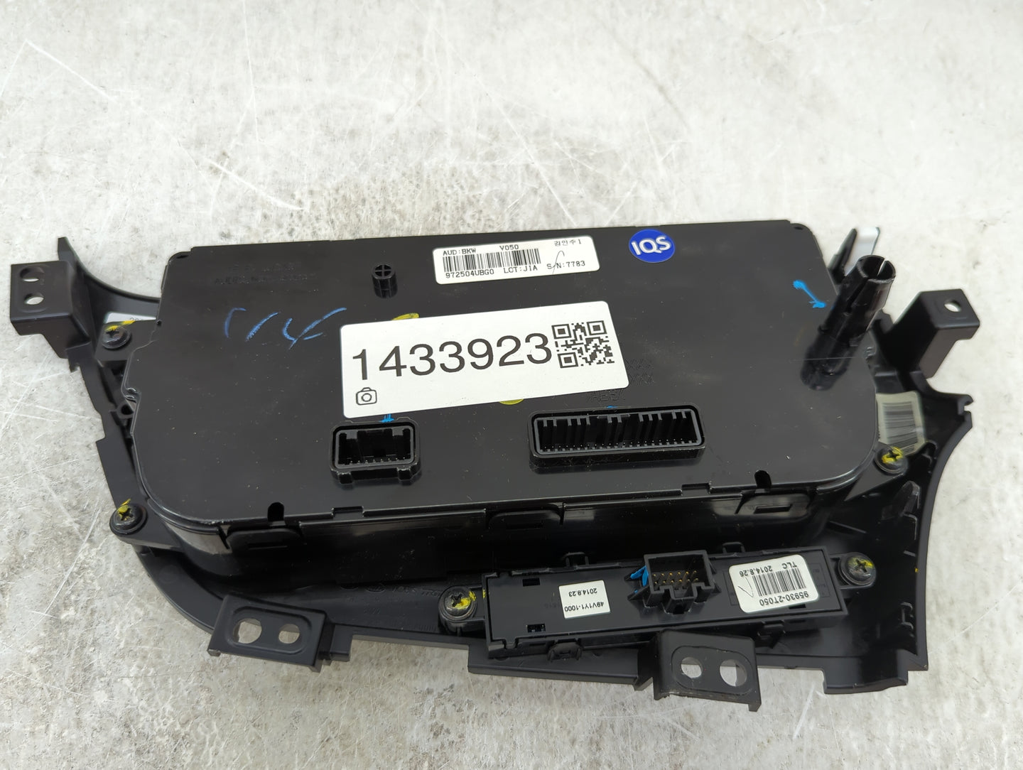2014-2016 Kia Optima Climate Control Module Temperature AC/Heater Replacement P/N:972504UBG0 Fits Fits 2014 2015 2016 OEM Us