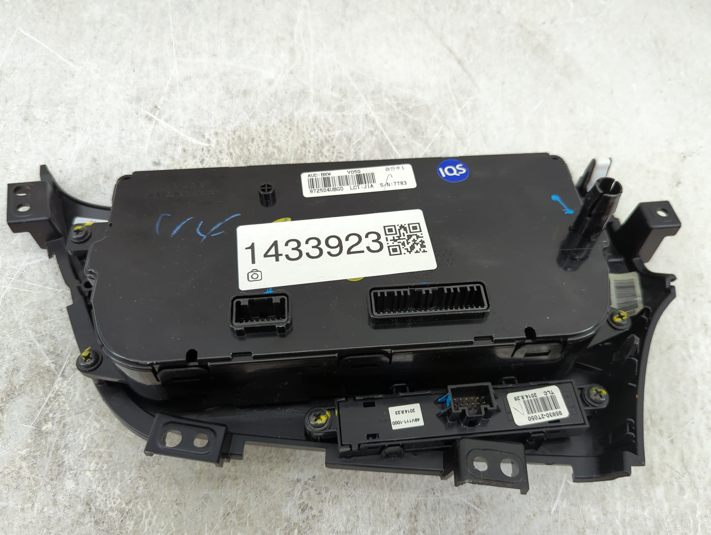 2014-2016 Kia Optima Climate Control Module Temperature AC/Heater Replacement P/N:972504UBG0 Fits Fits 2014 2015 2016 OEM Us