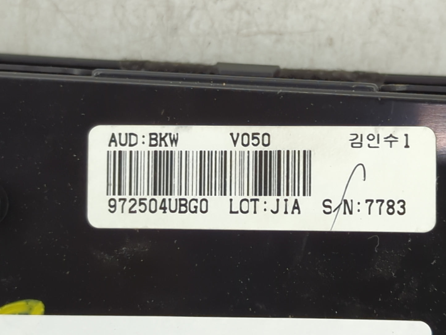 2014-2016 Kia Optima Climate Control Module Temperature AC/Heater Replacement P/N:972504UBG0 Fits Fits 2014 2015 2016 OEM Us