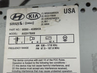 2015 Kia Optima Radio AM FM Cd Player Receiver Replacement P/N:96560-4U850CA AV231TBAN Fits OEM Used Auto Parts - Oemusedaut