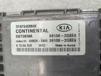 2014-2015 Kia Optima PCM Engine Control Computer ECU ECM PCU OEM P/N:39138-2GBE6 39108-2GBE6, 5WY3K99A Fits Fits 2014 2015 O