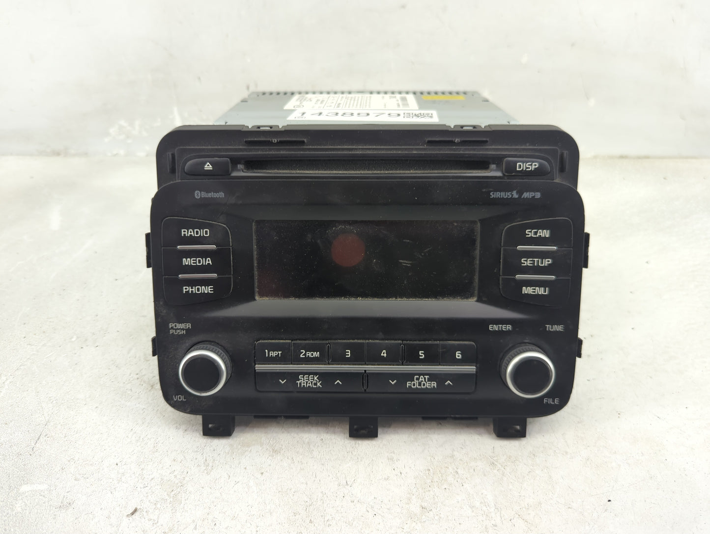 2014-2015 Kia Optima Radio AM FM Cd Player Receiver Replacement P/N:96170-2TBA0CA 961702TBA0CA, AM1A0TKAN,8V Fits Fits 2014 